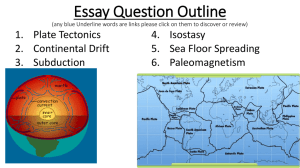 Essay Question Outline