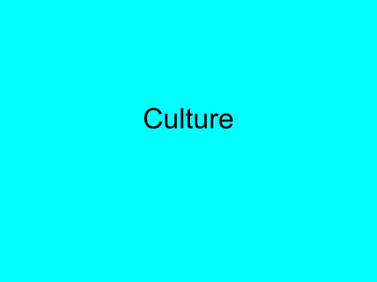 culture