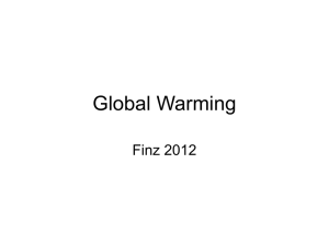 Global Warming Finz 2012