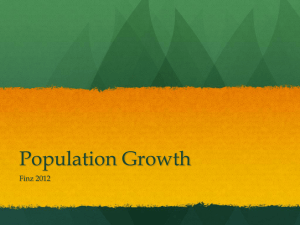 Population Growth Finz 2012