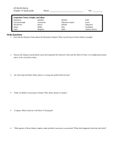 AP World History Chapter 27 Study Guide