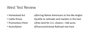 West Test Review