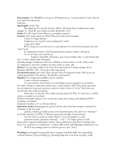 now (and for homework): Odd bits: