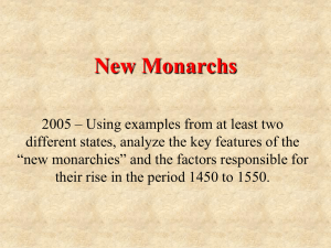 New Monarchs