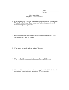 Name: __________________ Period: _______ United States History