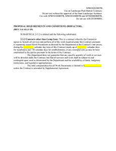 SP0020302BFPB Use on Landscape Push Button Contracts.