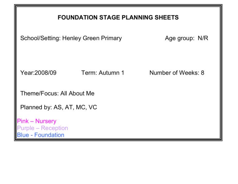 foundation-stage-planning-sheets