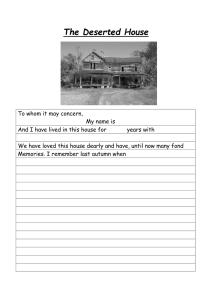 The Deserted House
