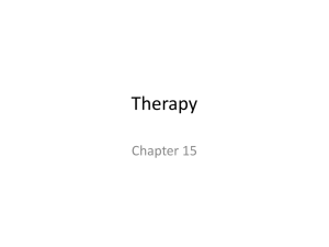 Therapy Chapter 15