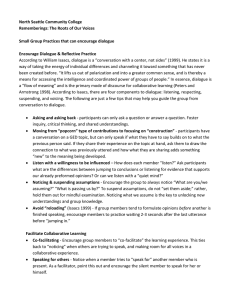 North Seattle Community College Rememberings: The Roots of Our Voices