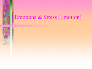 Emotions &amp; Stress (Emotion)
