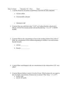 Quiz 5 (10 pts) Chemistry 163 – Price Name __________________________