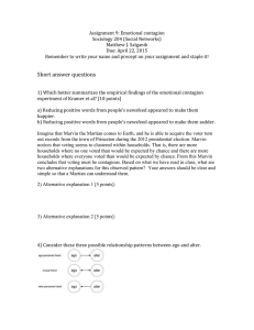 Assignment 9: Emotional contagion Sociology 204 (Social Networks) Matthew J. Salganik