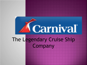 The Legendary Cruise Ship Company