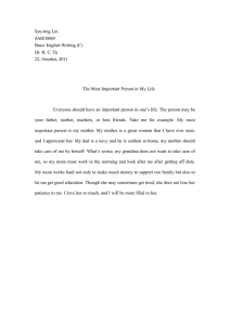 Szu-ting Lin 4A0C0069 Basic English Writing (C) Dr. H. C. Yu
