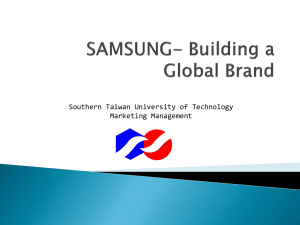 Southern Taiwan University of Technology Marketing Management