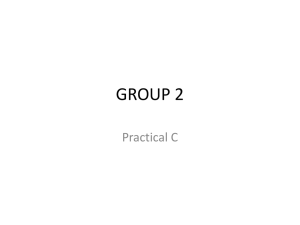 GROUP 2 Practical C
