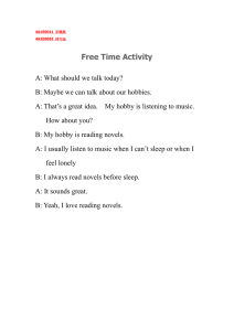 Free Time Activity
