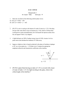   光電工程概論 Homework 3