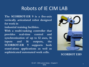 Robots of IE CIM LAB