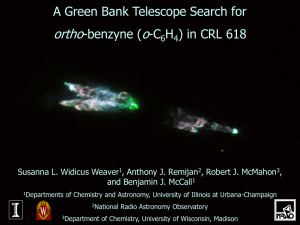 ortho o A Green Bank Telescope Search for -benzyne (