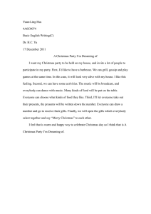 Yuan-Ling Hsu 4A0C0074 Basic English Writing(C) Dr. H.C. Yu