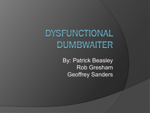 By: Patrick Beasley Rob Gresham Geoffrey Sanders