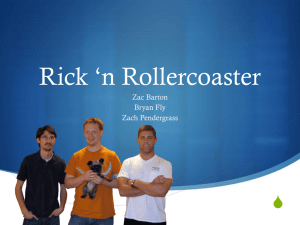 Rick ‘n Rollercoaster S Zac Barton Bryan Fly