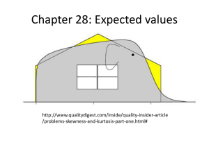 Chapter 28: Expected values