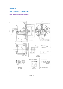 Bracket & Gland Assembly Drawing Exercise