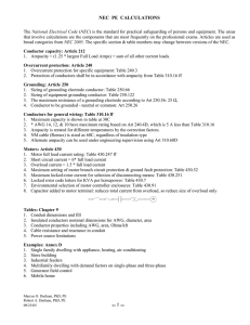 NEC Electrical Code Calculations Guide