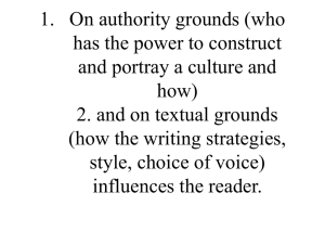 1. On authority grounds (who has the power to construct how)