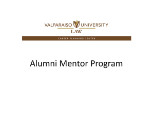 Alumni Mentor Program