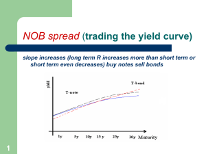 NOB spread trading the yield curve)