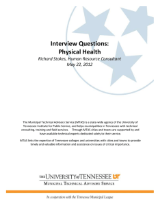 Interview Questions: Physical Health Richard Stokes, Human Resource Consultant May 22, 2012