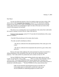 February 17, 2005  Dear Mayor: