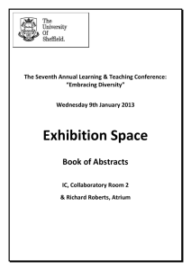 The Seventh Annual Learning &amp; Teaching Conference: “Embracing Diversity”