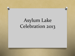 Asylum Lake Celebration 2013