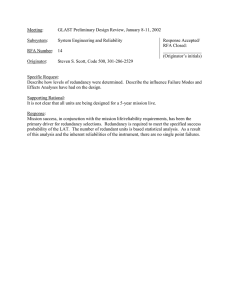 Meeting: GLAST Preliminary Design Review, January 8-11, 2002  Subsystem: