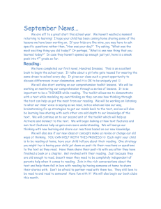 September News…