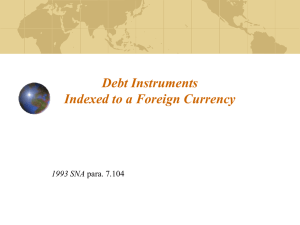 Debt Instruments Indexed to a Foreign Currency 1993 SNA