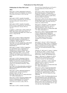 Publications for Shae McCrystal  2016