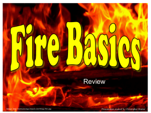 Review Presentation created by Christopher Hunter Image: