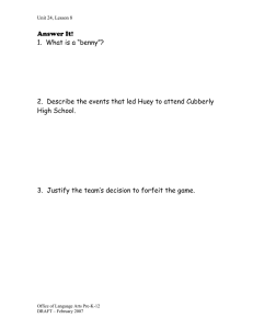 Answer It!  Unit 24, Lesson 8