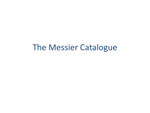 The Messier Catalogue