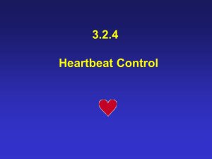 3.2.4 Heartbeat Control