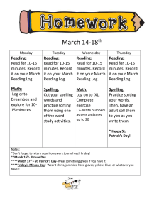 March 14-18  th