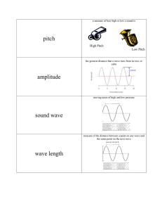 Sound Wave Basics: Pitch, Amplitude, and More