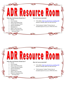 What does the Resource Room have? How do I access materials?
