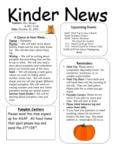 Upcoming Events … A Glance at Next Week